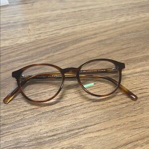 Warby Parker Tortoise Round Glasses